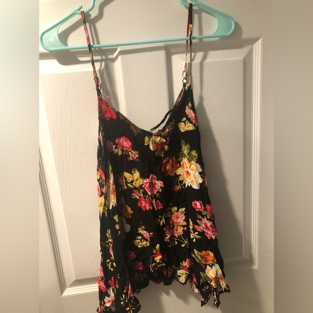 Floral tank top